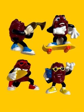 California raisins, Character Figurine Set - collectable
